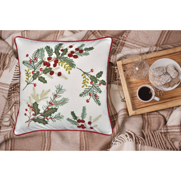 The Holiday Aisle® Delayne Velvet Throw Pillow & Reviews Wayfair